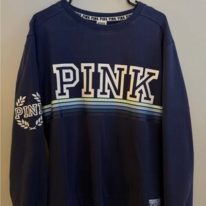 Victoria's Secret PINK Blue Sweatshirt